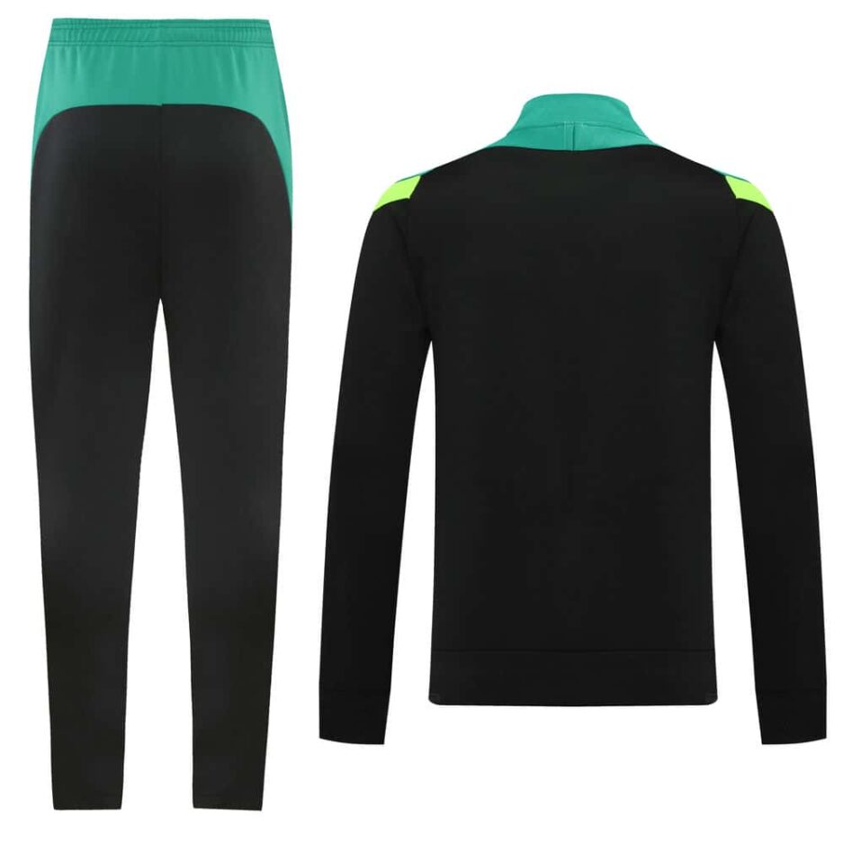 Black & Green Training Tracksuit Set - Style C (S-2XL) - 图片 8